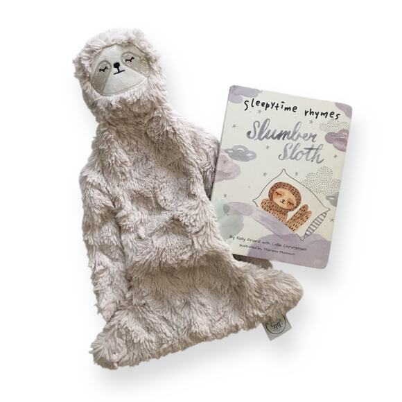 Slumberkins Slumber Sloth & board book - Picture 1 of 9
